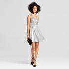 Women's Strappy Cut-out Foiled Dress - Xhilaration