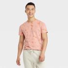 Men's Standard Fit Short Sleeve Crewneck T-shirt - Goodfellow & Co Orange