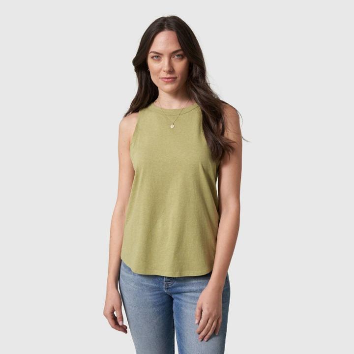United By Blue Women's Organic High-neck Tank Top -