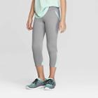 Girls' Laser Cut Premium Capri Leggings - C9 Champion Gray