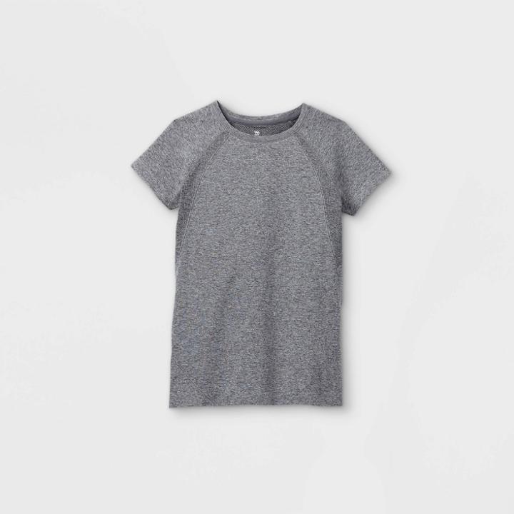 All In Motion Girls' Seamless Short Sleeve T-shirt - All In