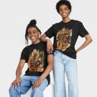 No Brand Black History Month Adult Grown From Strong Roots Short Sleeve T-shirt - Black