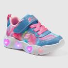 Toddler Girls' S Sport By Skechers Tallula Heart Print Apparel Sneakers - Blue