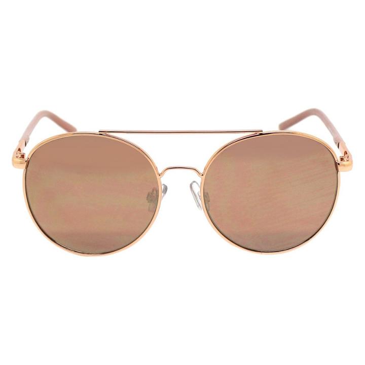 Target Women's Aviator Sunglasses - Rose Gold
