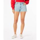 Denizen From Levi's Women's High-rise 3 Jean Shorts - Crystal Waters