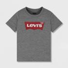 Levi's Toddler Boys' Graphic Logo Short Sleeve T-shirt - Heather Gray