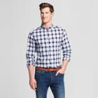 Men's Slim Fit Long Sleeve Northrop Button-down Shirt - Goodfellow & Co Feather Aqua