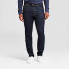 Men's Athletic Fit Jeans - Goodfellow & Co Dark Rinse Wash 34x32,