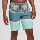 Men's Stoked Board Shorts 10 - Goodfellow & Co Aqua