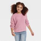 Girls' Crew Neck Sweater - Art Class Pink