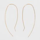 Wire Threader Earrings - A New Day Gold