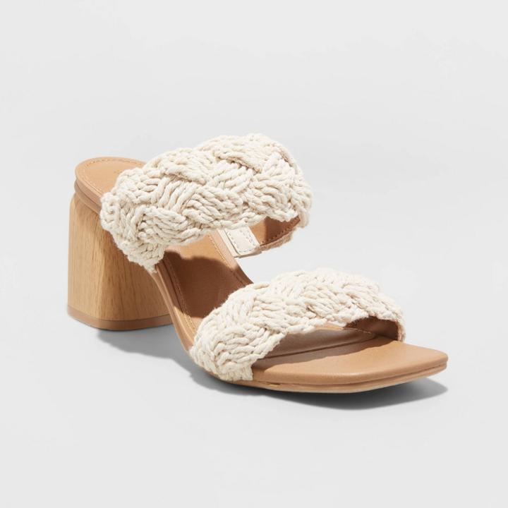 Women's Stassi Heels - Universal Thread Off-white