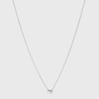 Silver Plated Brass Cubic Zirconia Pendant Necklace - A New Day