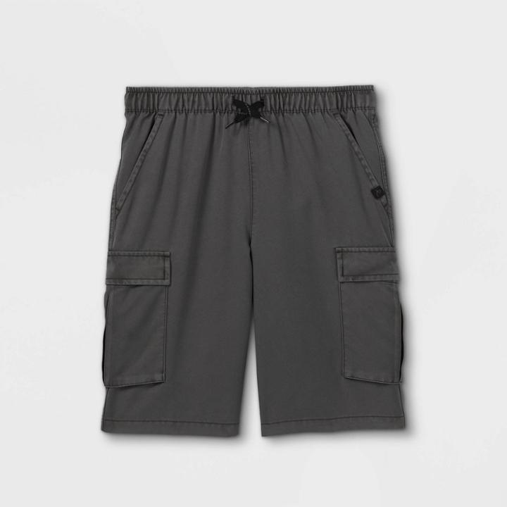 Boys' Pull-on Cargo Shorts - Art Class Gray