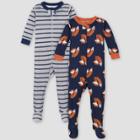 Gerber Baby Boys' 2pk Fox Snug Fit Union