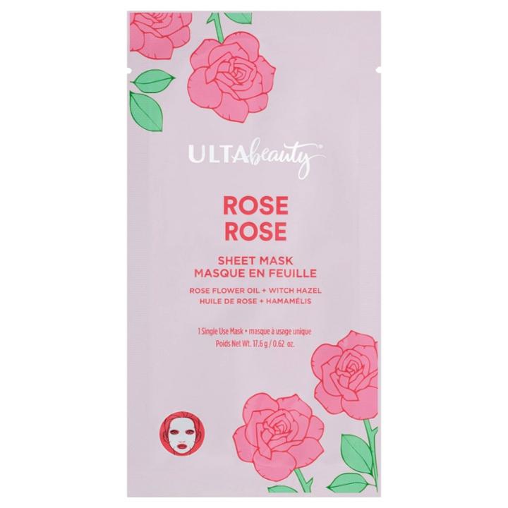 Ulta Beauty Collection Calming Rose Sheet Mask - 0.62oz - Ulta Beauty