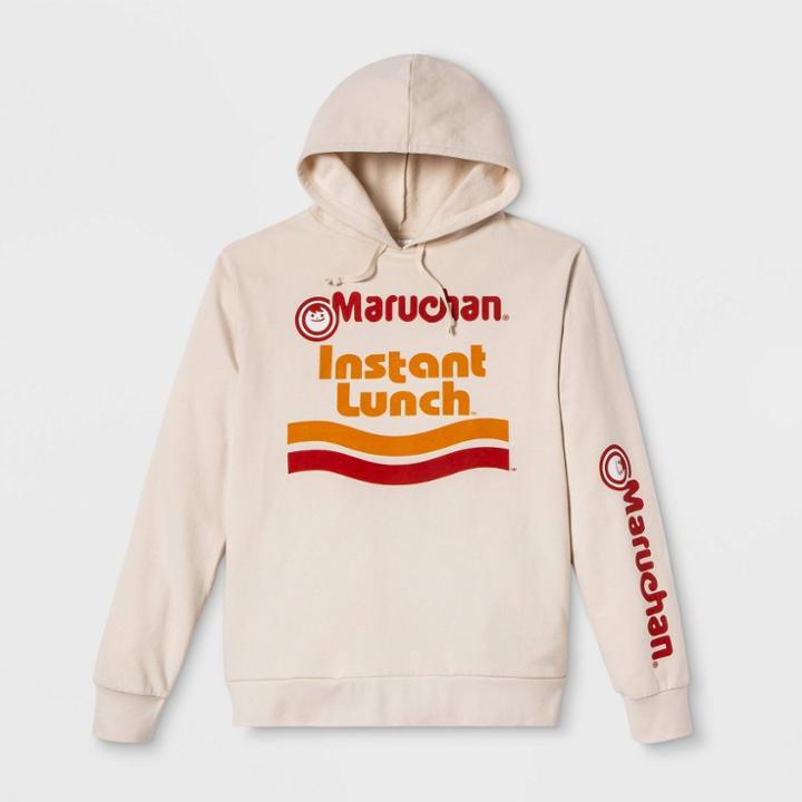 Men's Maruchan Sweatshirt - Cream S, Men's, Size: