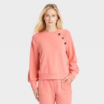 Women's Sweatshirt - Who What Wear Pink