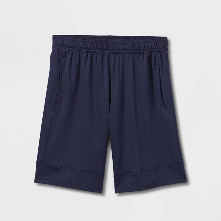 Boys' Basketball Shorts - All In Motion Navy Blue