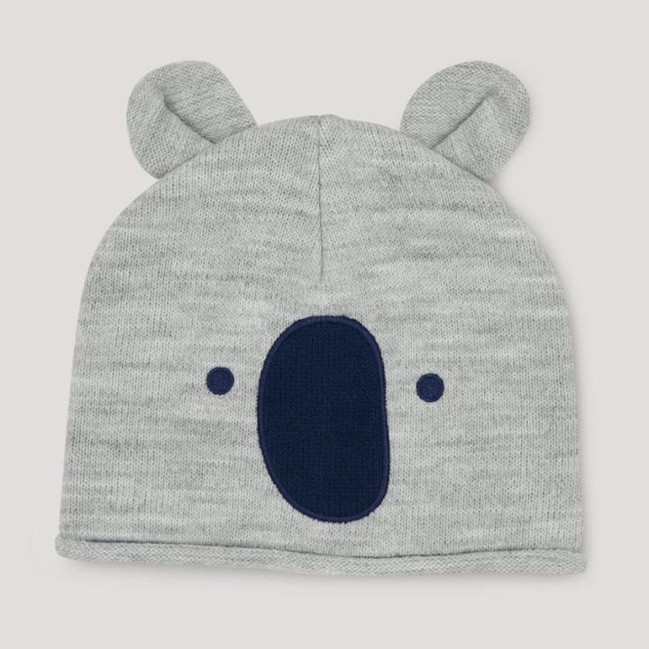 Baby Boys' Koala Hat - Cloud Island Gray Newborn