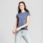 Target Women's Galaxy Unicorn Short Sleeve Crew Neck T-shirt - Zoe+liv (juniors') - Navy