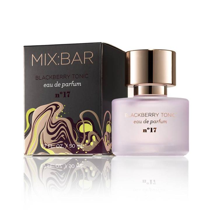 Mix:bar Blackberry Tonic Eau De Parfum - Clean, Vegan, Travel Size Perfume Fragrance, Purse