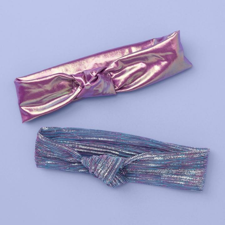More Than Magic Girls' 2pk Soft Headbands - More Than