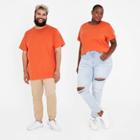 Adult Extended Size Relaxed Fit Short Sleeve T-shirt - Original Use Orange