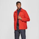 Men's Lightweight Shirt Jacket - Goodfellow & Co Red Oak