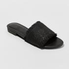 Target Women's Yvette Slide Sandal - Universal Thread Black
