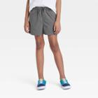 Boys' Pull-on Above The Knee Woven Shorts - Art Class Charcoal Gray