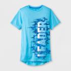 Boys' Graphic Tech T-shirt Leader - C9 Champion Light Blue Heather