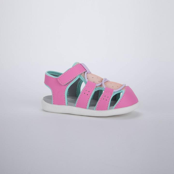 Toddler Girls' See Kai Run Basics Spencer Fisherman Sandals - Pink 4, Toddler Girl's