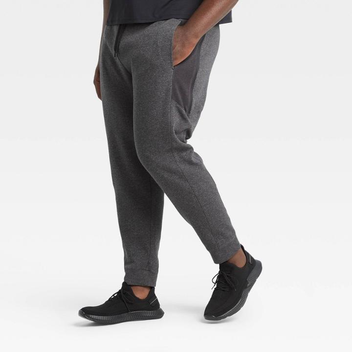 Men's Premium Fleece Jogger Pants - All In Motion Black S, Men's,