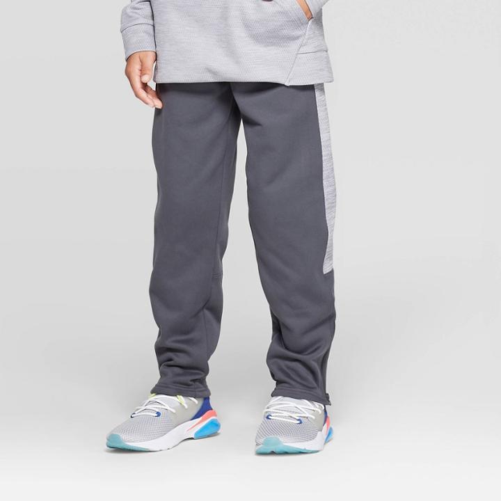 Boys' Textured Tech Fleece Slim Fit Pants - C9 Champion Gray