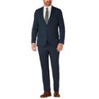 Haggar H26 Men's Tailored Fit Premium Stretch Suit Jacket - Blue 36r, Size: