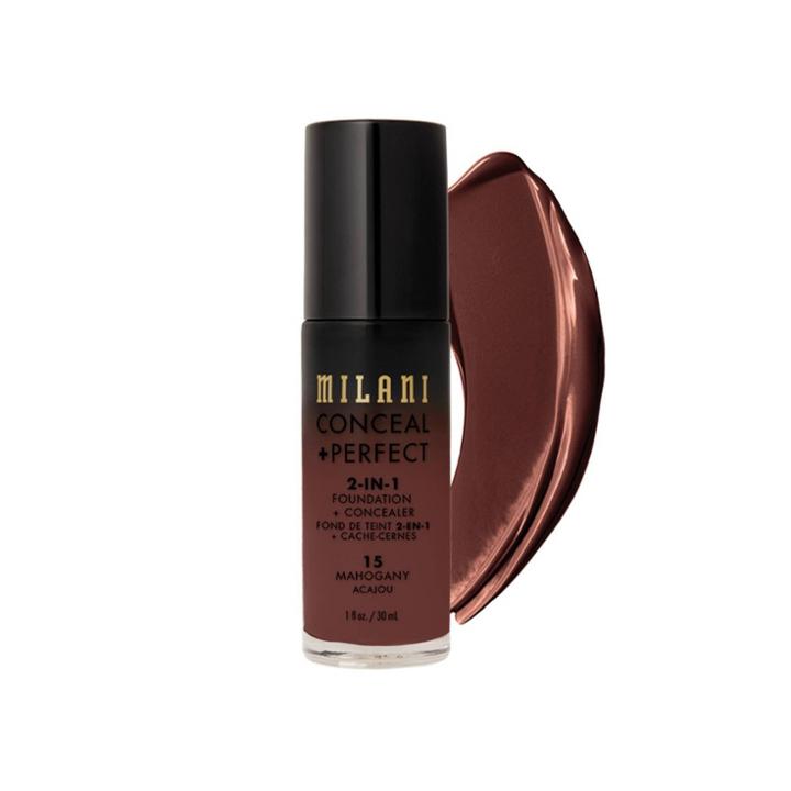 Milani Conceal + Perfect 2-in-1 Foundation + Concealer - Mahogany