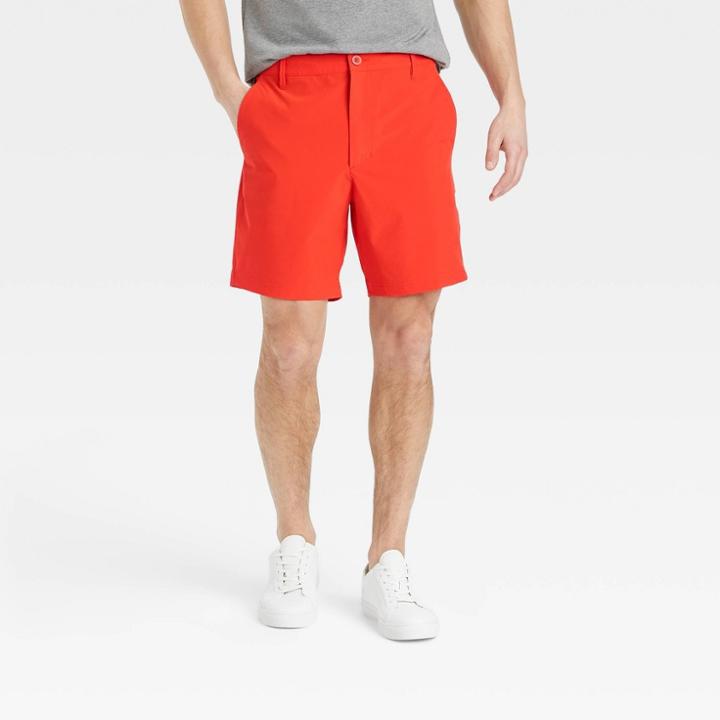 Men's Hybrid Shorts - All In Motion Orange