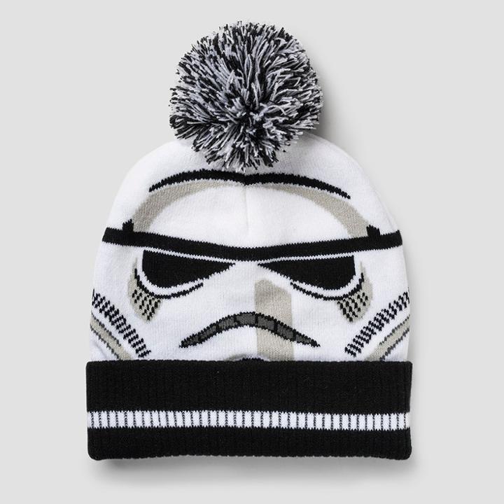 Kids' Star Wars Stormtrooper Beanie - White One Size, Adult Unisex