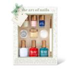 No Brand The Art Of Nails Set - White, Red, Blue