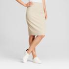 Target Women's Bi-stretch Twill Pencil Skirt - A New Day Khaki (green)