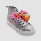 Toddler Girls' Nickelodeon Jojo Siwa High Top Sneakers - Gray