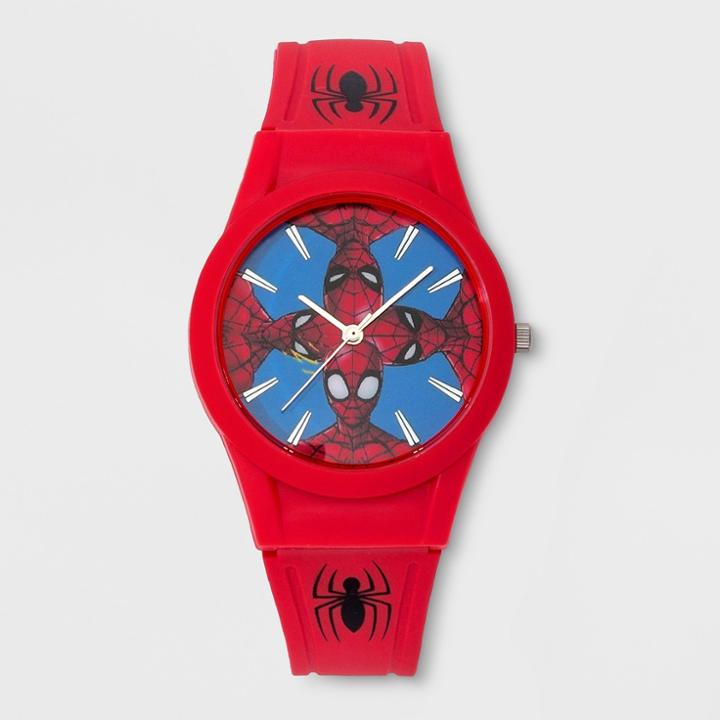 Kids' Marvel Spider-man Analog Watch - China Red