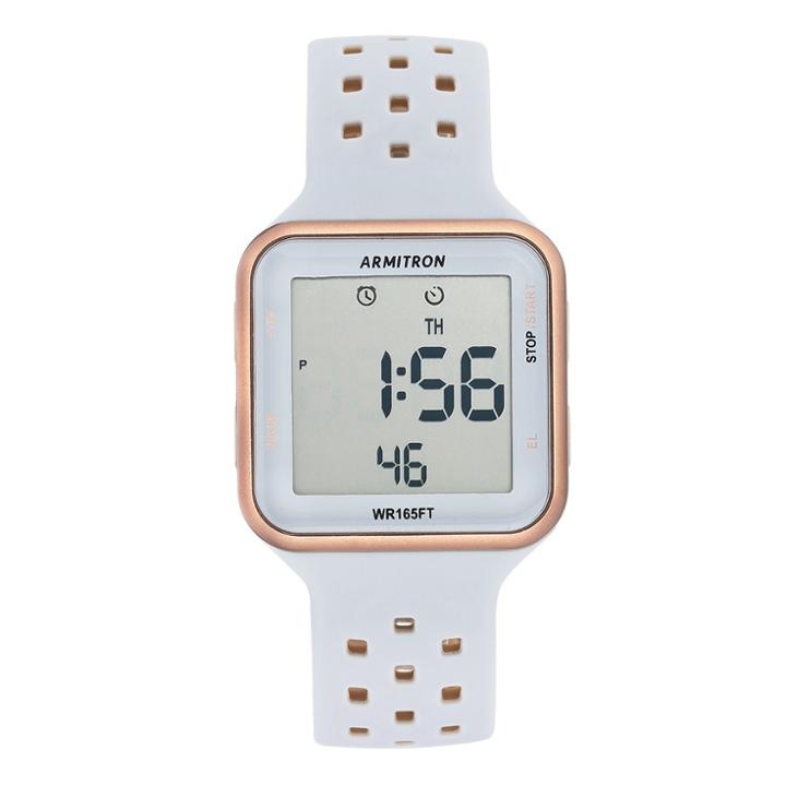 Armitron Resin Band Watch - White
