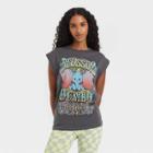 Women's Disney's Dumbo Poster Graphic Tank Top - Charcoal Gray