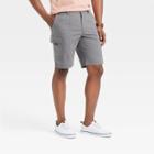 Men's 9.5 Utility Cargo Shorts - Goodfellow & Co Dark Gray