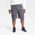 Men's Big & Tall 11 Relaxed Fit Cargo Shorts - Goodfellow & Co Gray