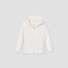 Boys' Full Zip Sherpa Hooded Sweatshirt - Cat & Jack Cream