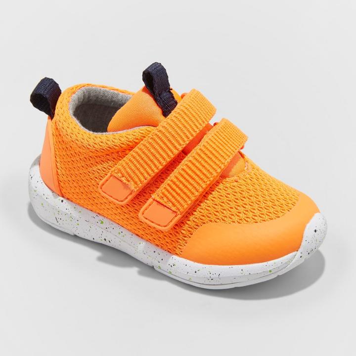 Toddler Boys' Mars Double Strap Sneakers - Cat & Jack Orange