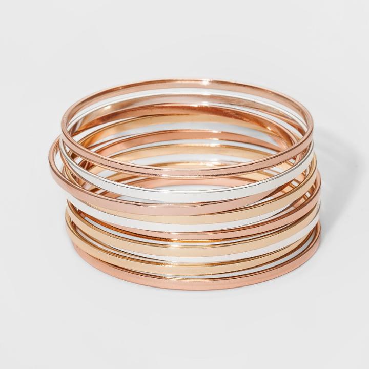 Target Bangle Bracelet 10pc - A New Day,